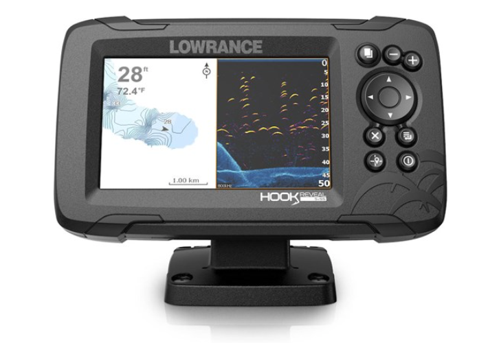 HOOK Reveal 5x SplitShot with CHIRP, DownScan & GPS Plotter 000-15503-001