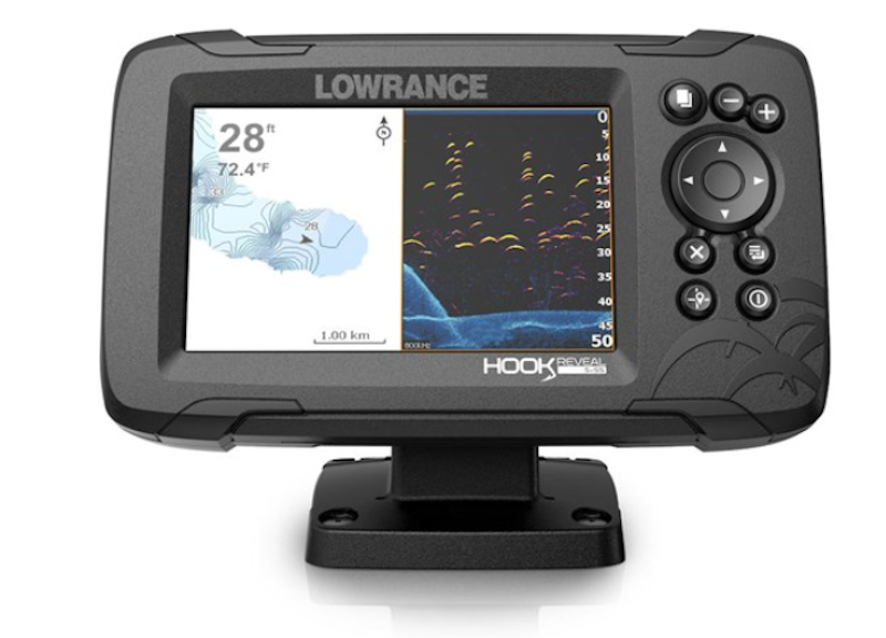 HOOK Reveal 5x SplitShot with CHIRP, DownScan & GPS Plotter 1