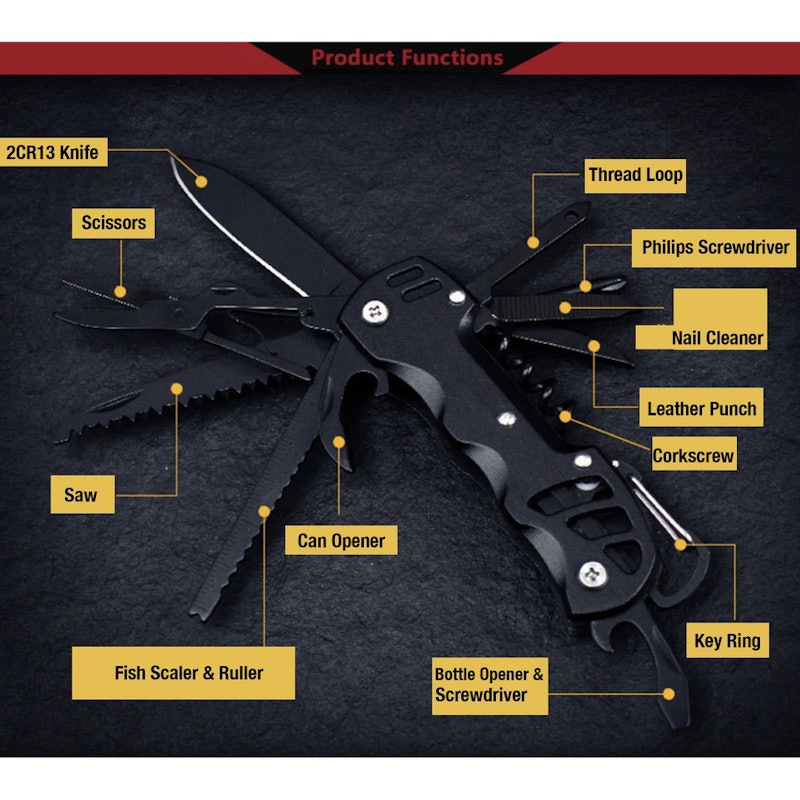 14 in 1 Multifunction Pocket Tools 2