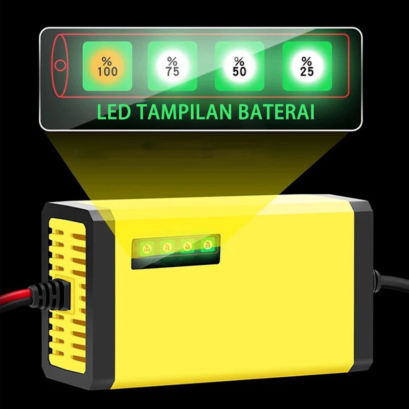 Motoled Charger Aki 2A 12V 2