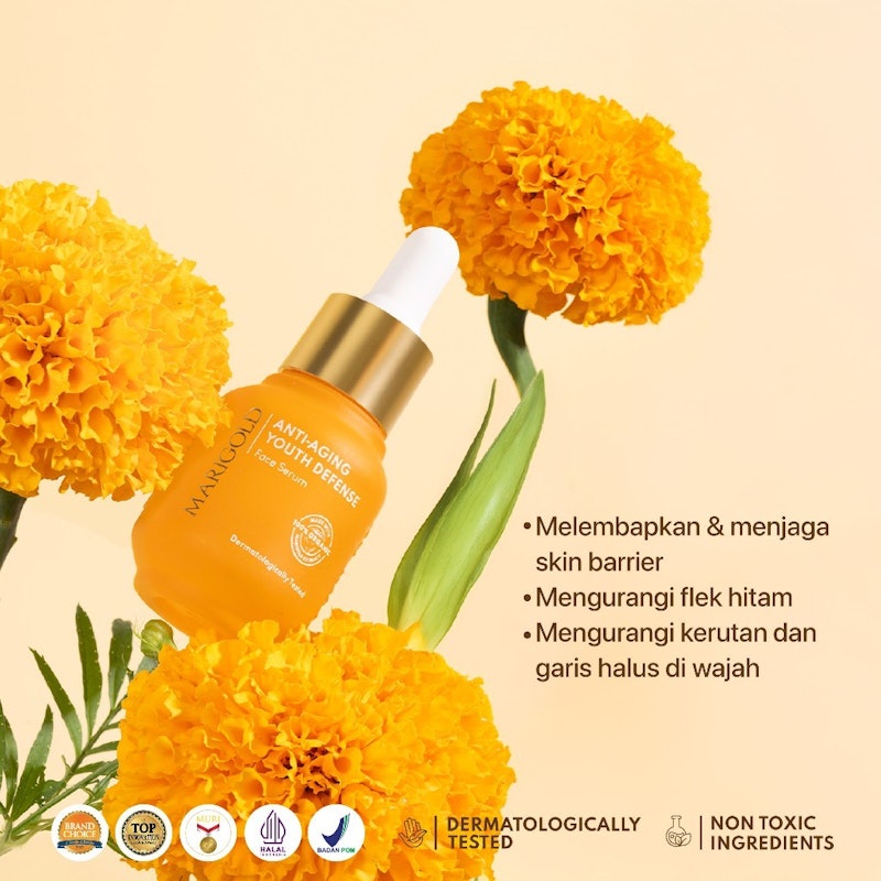 N'PURE Marigold Anti-Aging Youth Defense Face Serum