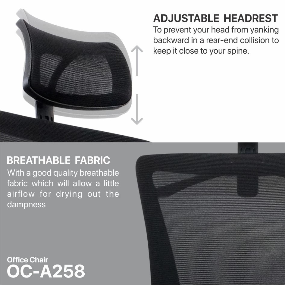 Fantech Indonesia Jaya Fantech Kursi Kerja Kantor  OCA258