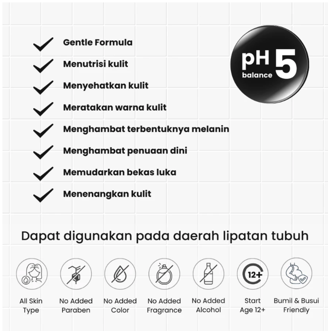 Fandi Universal Kosmekreasi Tératu Beauty Brightening Skin Fold & Body Serum 