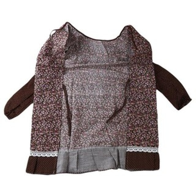 Apron Lengan Panjang Motif