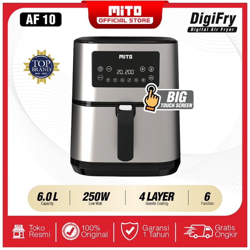 Mito Grande Digital Air Fryer 3