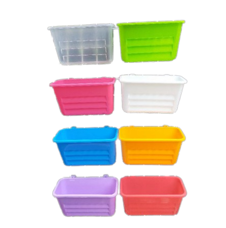 Pot Dinding Pelangi 22 cm 2