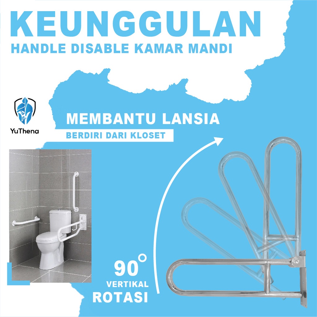 YuThena Sanitary Ware YuThena Pegangan Toilet