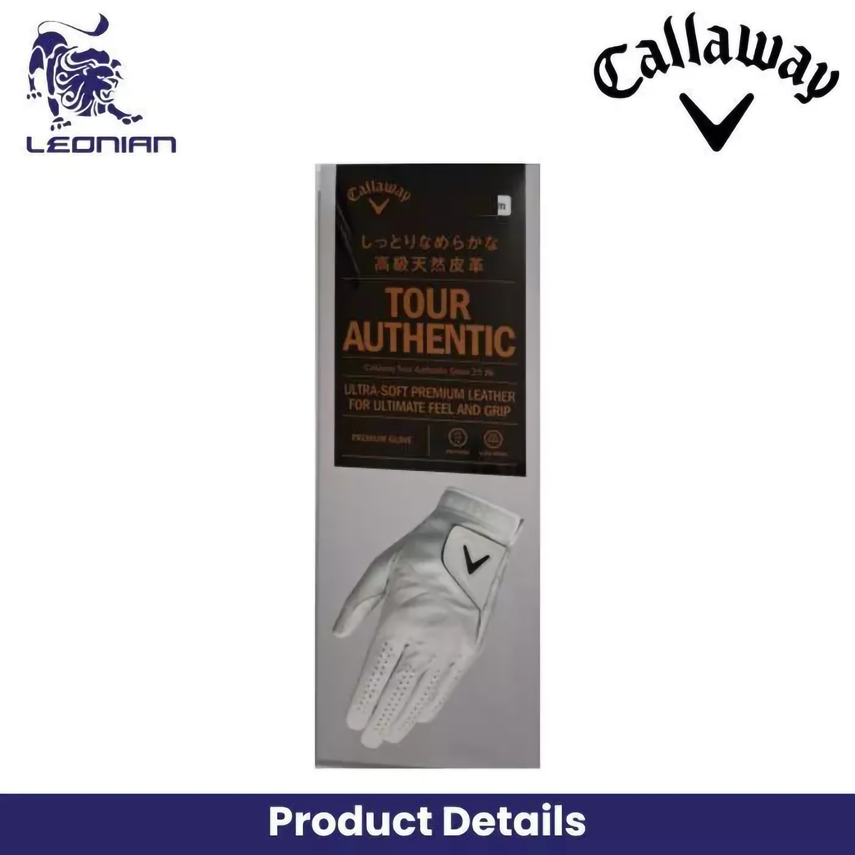 Callaway Golf Company Callaway Tour Authentic Gloves 25