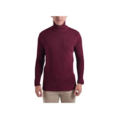 Gomuda Sweater Rajut Pria Cord Turtleneck