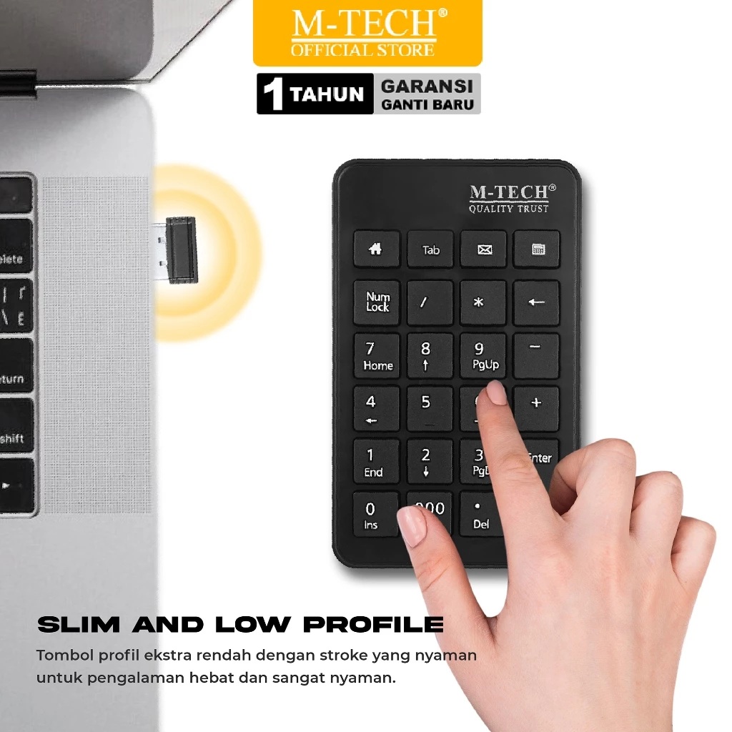  M-TECH Numeric Pad Wireless