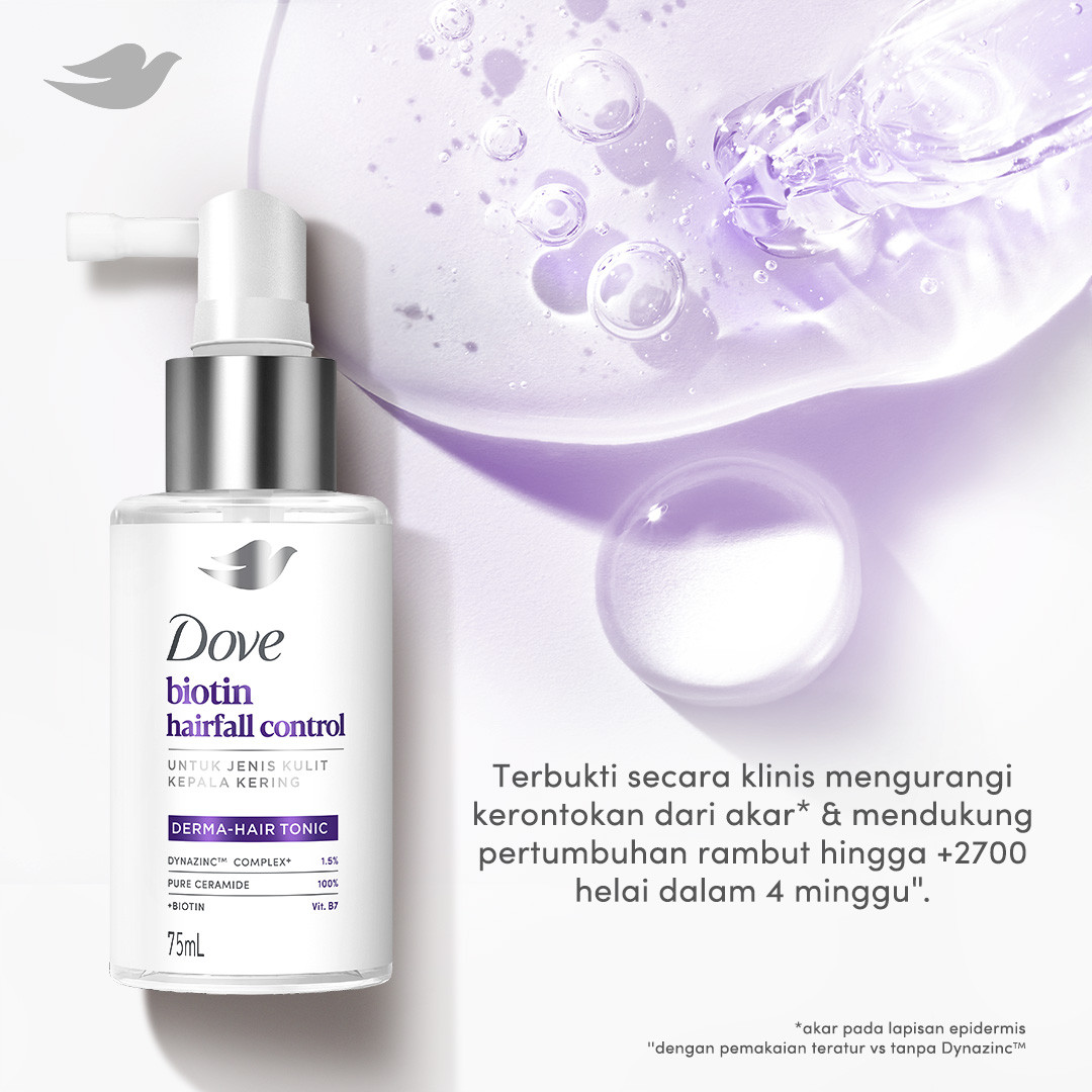 Dove Biotin Hairfall Control Derma-Hair Tonic
