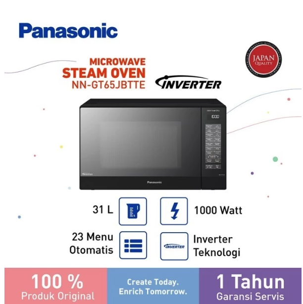 Panasonic Gobel Indonesia Panasonic Microwave Grill Series Inverter NN-GT65JBTTE