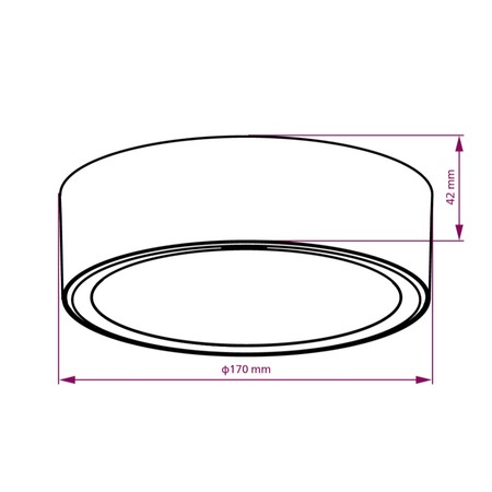 Electronics Nederland B.V. Philips Downlight Meson Outbow 17W White  59472