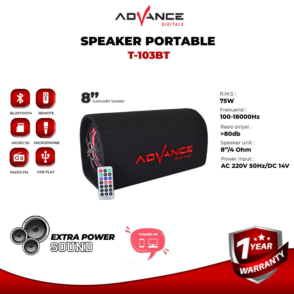 Advance Digitals Advance Speaker Portable T103BT