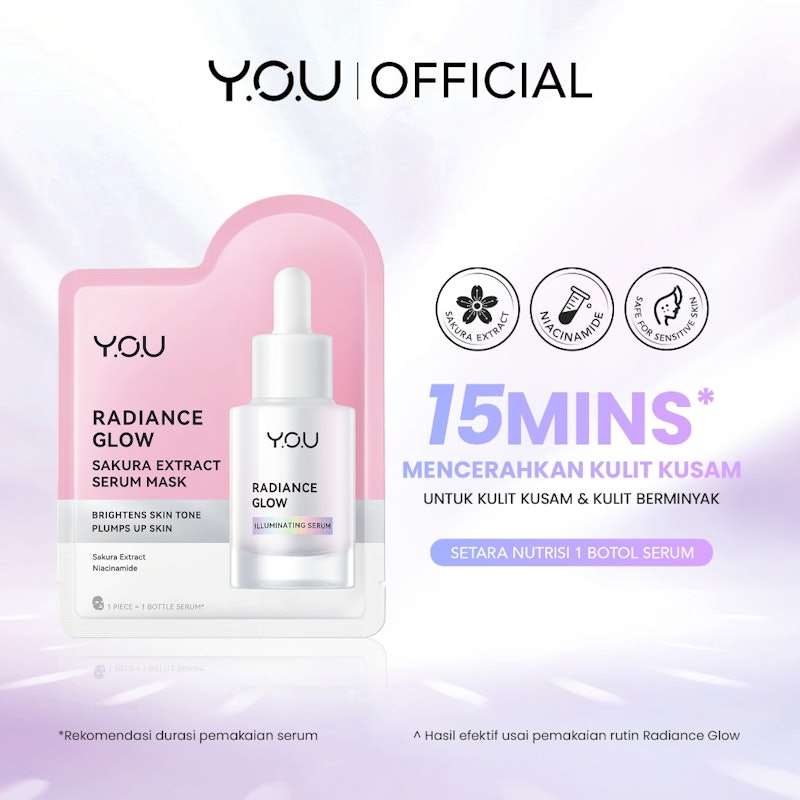Radiance Glow Sakura Extract Serum Mask 2
