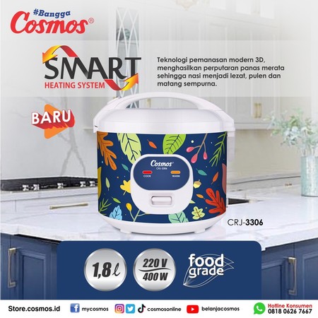 Star Cosmos Rice Cooker CRJ-3306