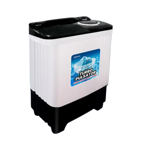 Denpoo Mesin Cuci Semi Auto 8 kg ｜ DW-8907B 