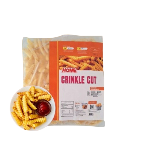 Home Kentang Goreng Beku Crinkle Cut 2 kg  1