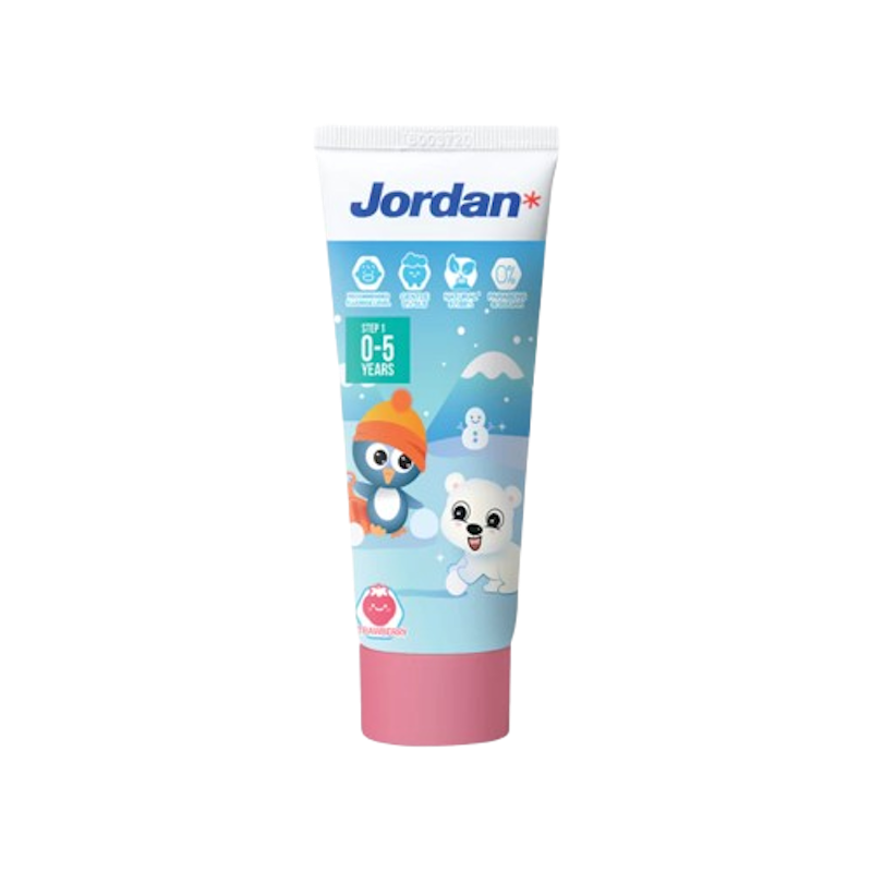 Jordan Kids Toothpaste Step 1