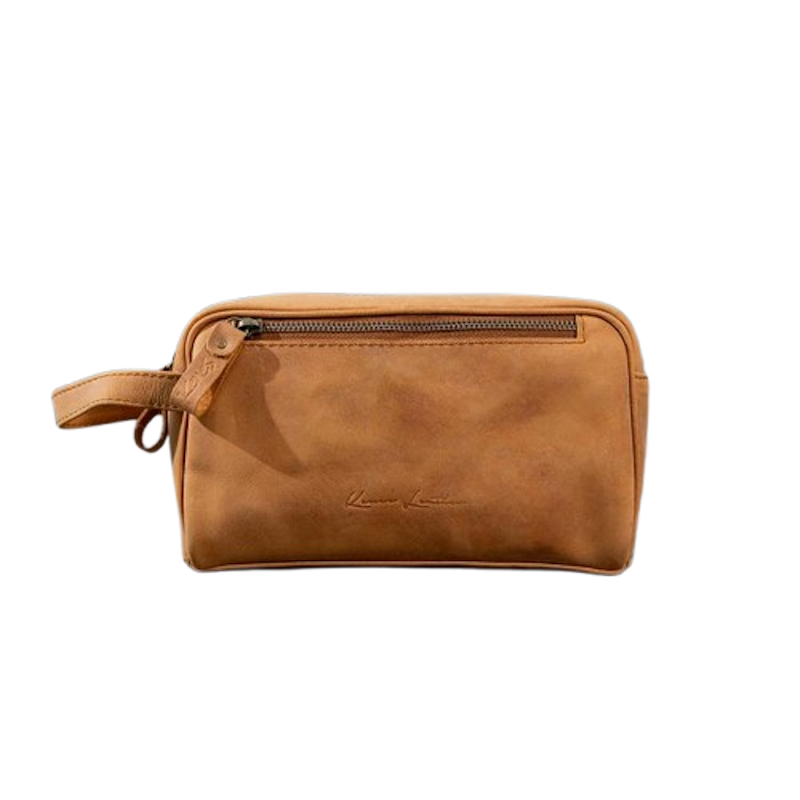 Kenes Sharon Leather Clutch 1