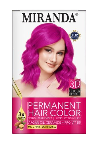 Hair Color Pink Fuschia ｜ MC5 