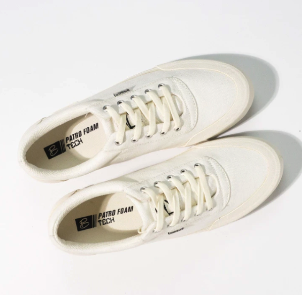 Famous Shoes Factory Patrobas Basic Off White Sneakers