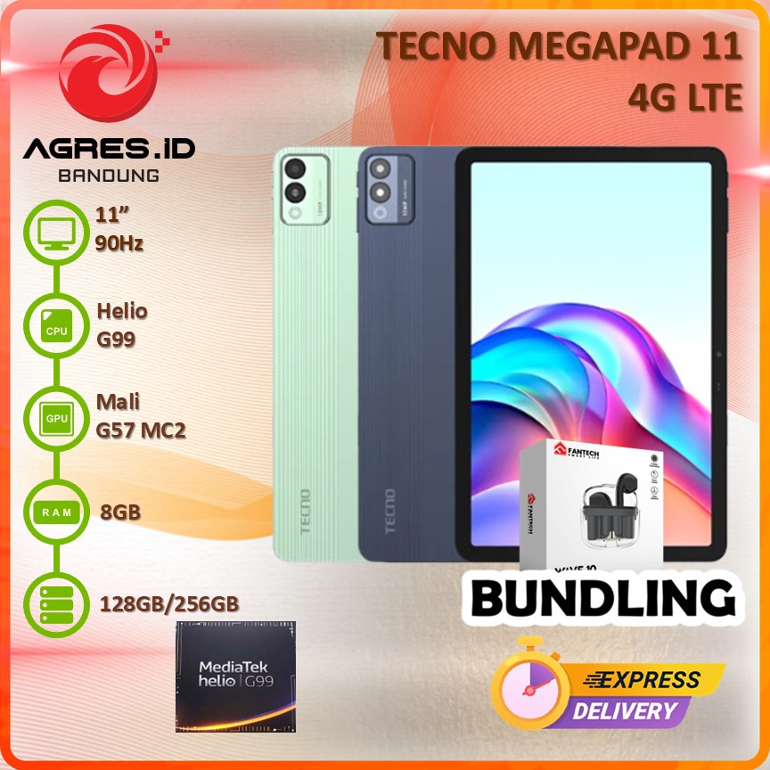 Tecno Mobile TECNO MegaPad 11 8+8GB/256GB