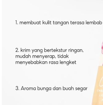 Miniso Lifestyle Trading Indonesia Miniso Hand Cream with Light Texture and Fruit Floral Fragrance Lavender