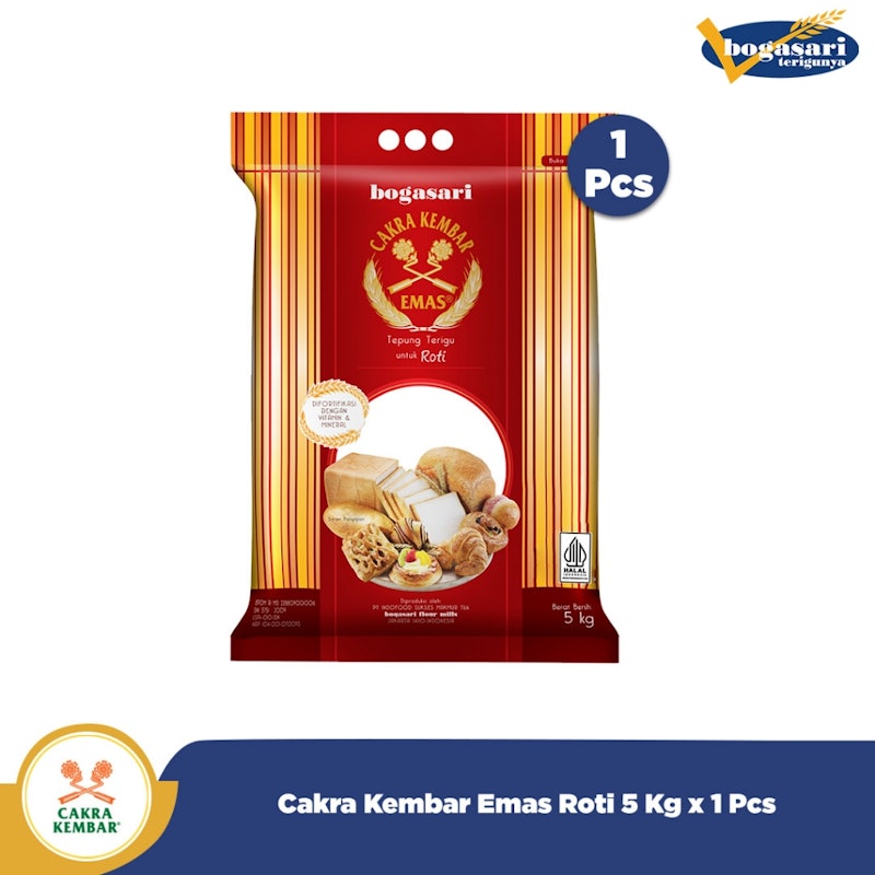 Bogasari Cakra Kembar Emas Roti