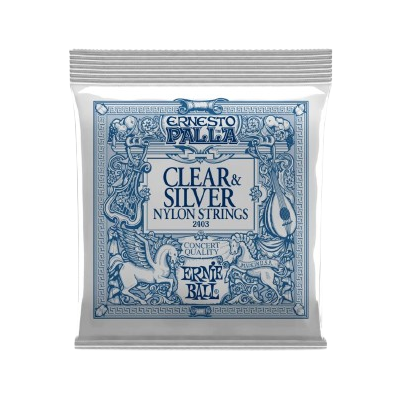 Ernie Ball Clear & Silver Nylon Strings 1