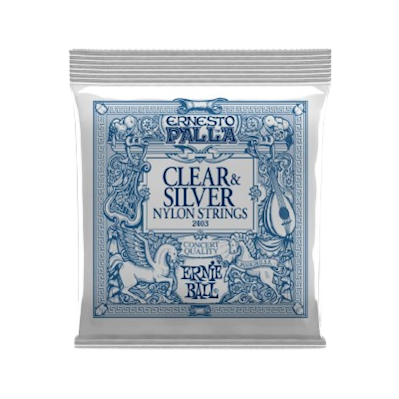 Ernie Ball Clear & Silver Nylon Strings 1