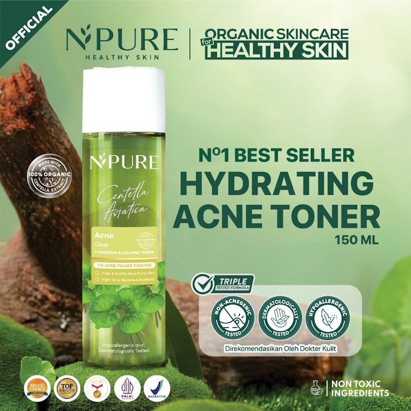 N'PURE Acne Face Toner Centella Asiatica