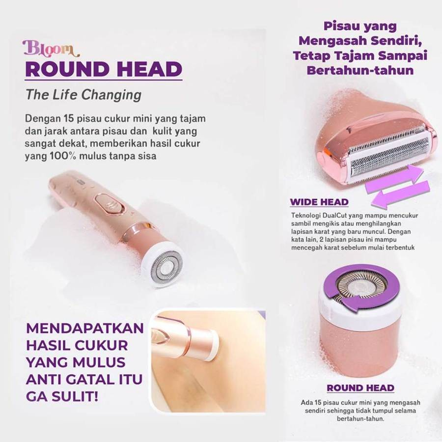 BLOOM Indonesia BLOOM Orchid Lady Shaver 