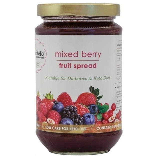 SuperKeto Mixed Berry Fruit Spread