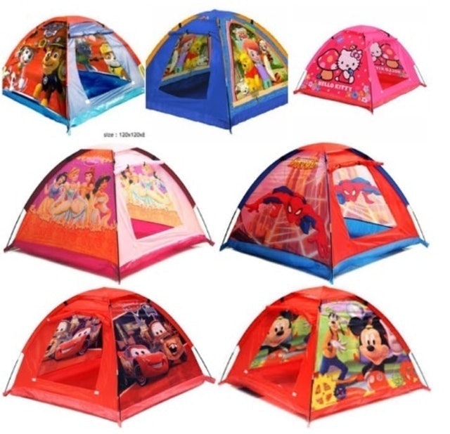  Pop Tent Karakter Kartun