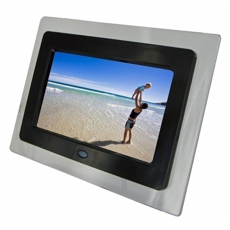 Digital Photo Frame 7 Inch with LED Lights 2