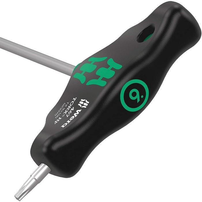 Wera Kunci T Bintang TX 9 x 100 mm HF TORX Screwdriver 3