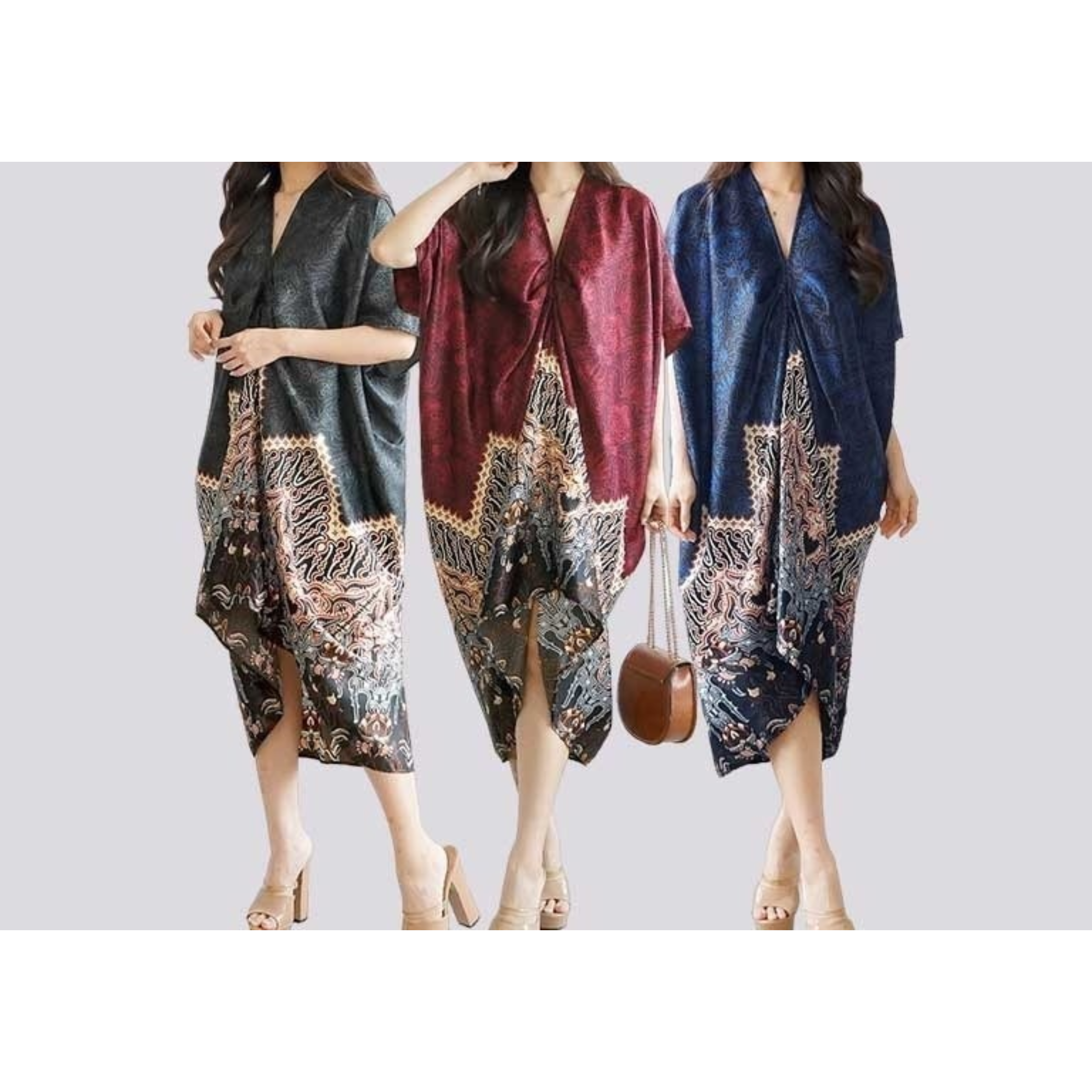 C2W Clothtowear Kaftan Batik Hitam 144-CBP