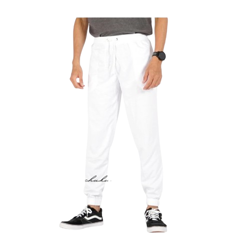 Okechuku Felix Jogger Pants Putih