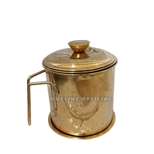 Oil Pot Gold Stainless Steel