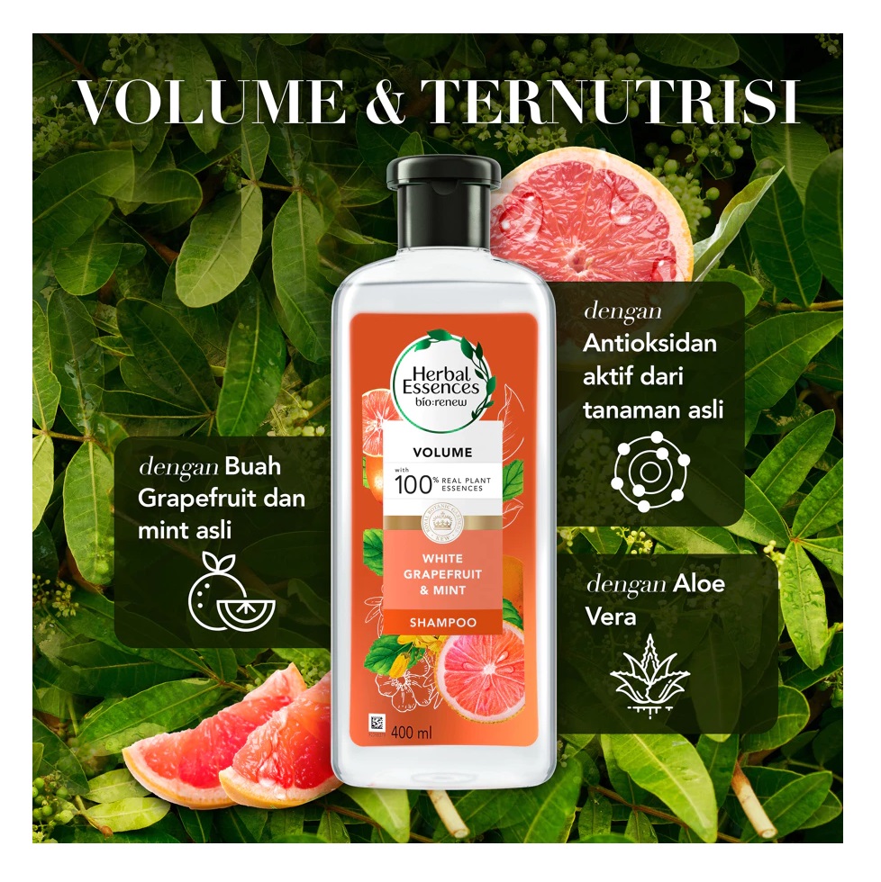 Procter & Gamble Herbal Essences Bio:Renew White Grapefruit & Mosa Mint Volume Shampoo