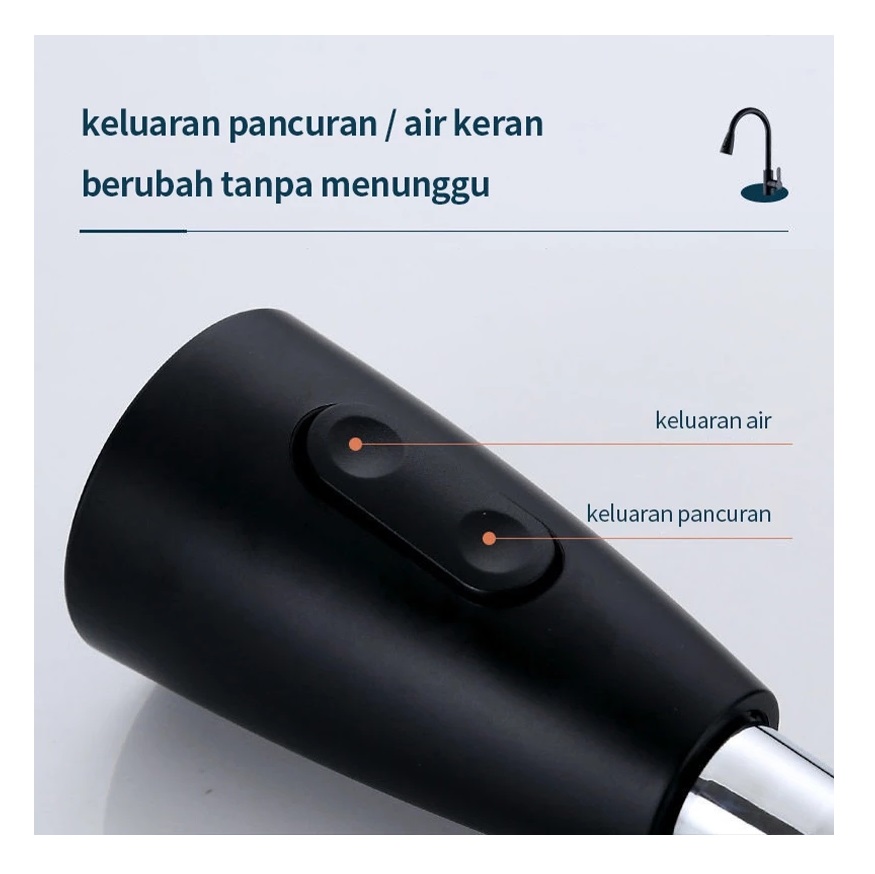 Lenodi Kran Sink Mixer Tarik Stainless 4