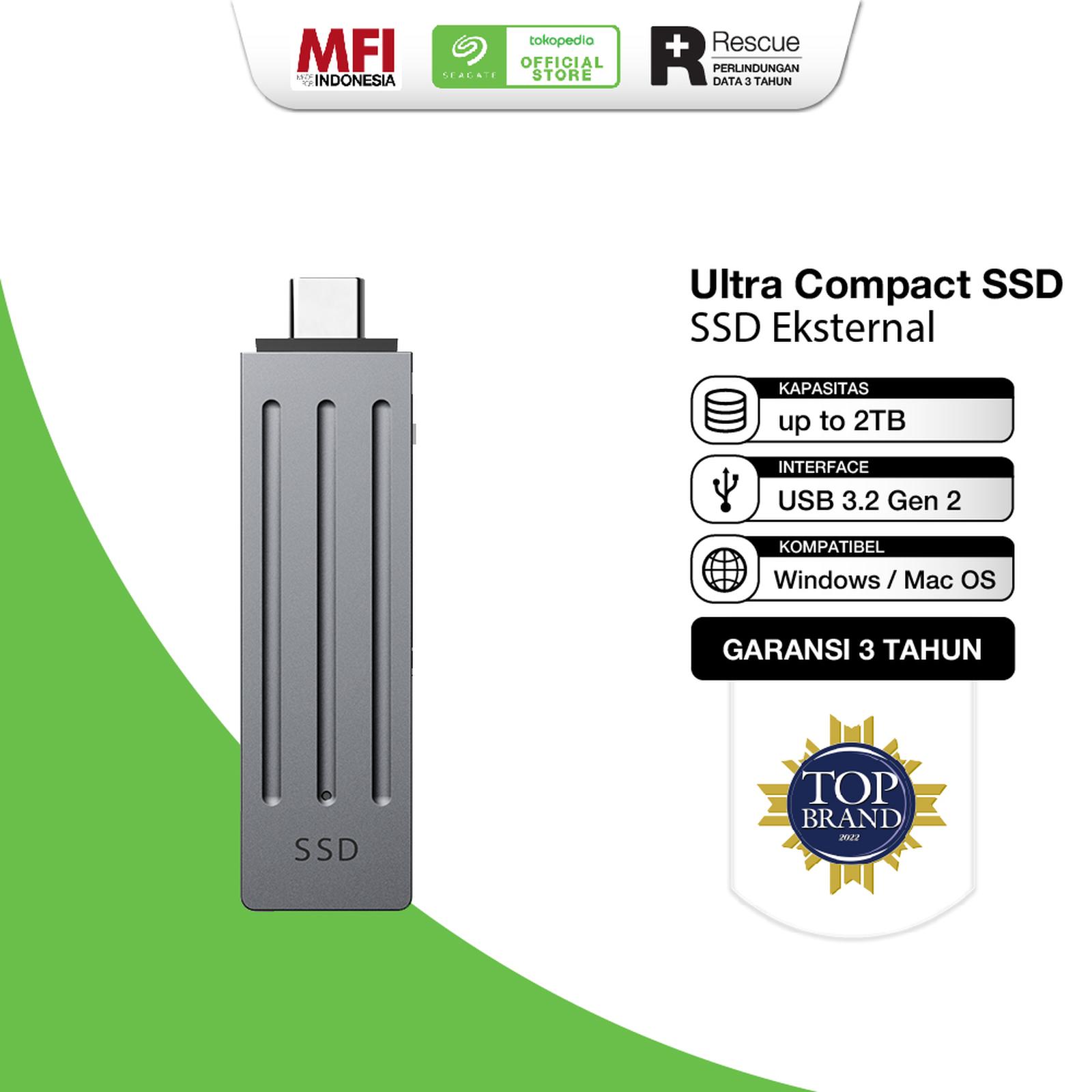 Seagate Ultra Compact SSD Portable 2 TB 4