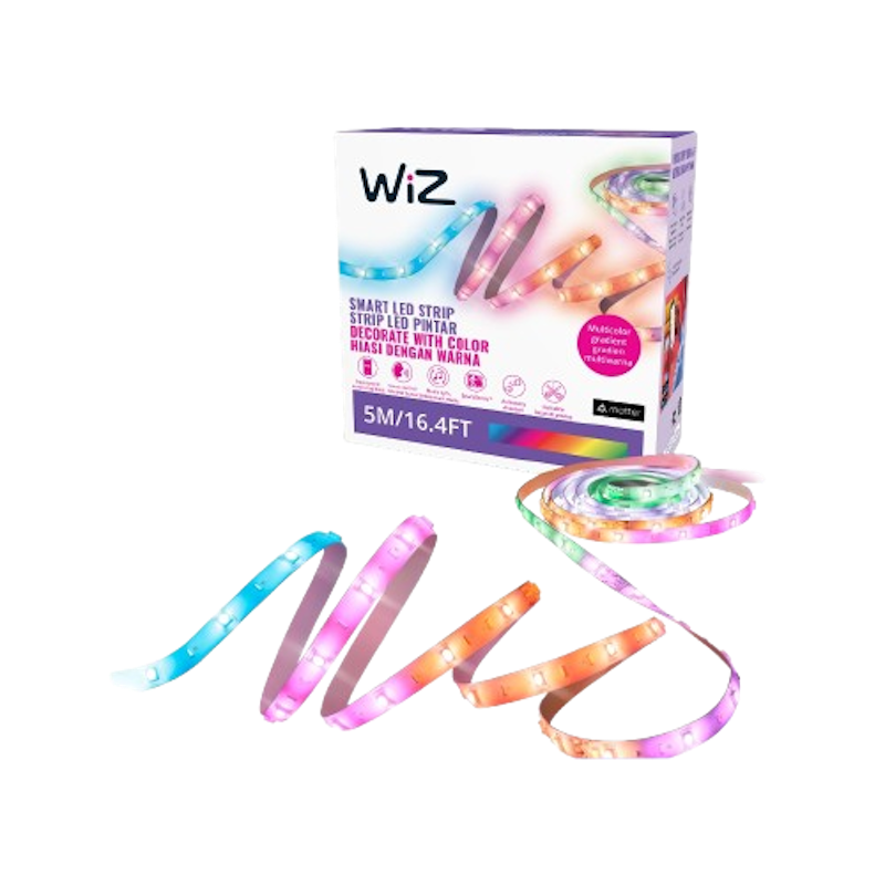 WiZ Strip LED RGBIC 18 watt 5M Kit 1