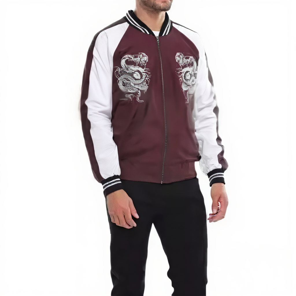  Redcalmer Sukajan Maroon