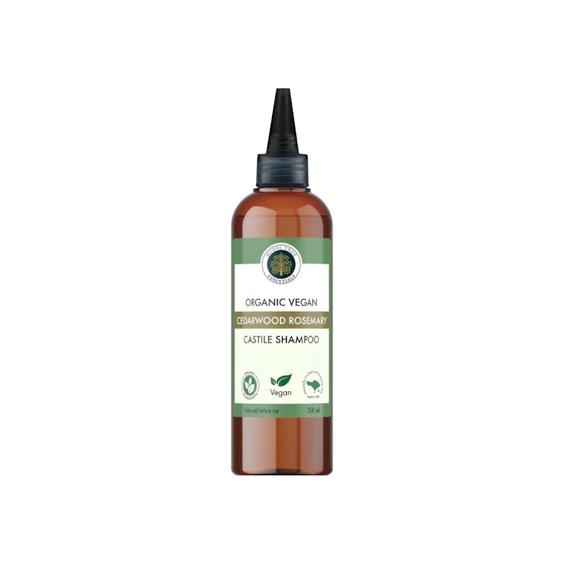 Bodhi Tree Organic Vegan Cedarwood Rosemary Castile Shampoo 1
