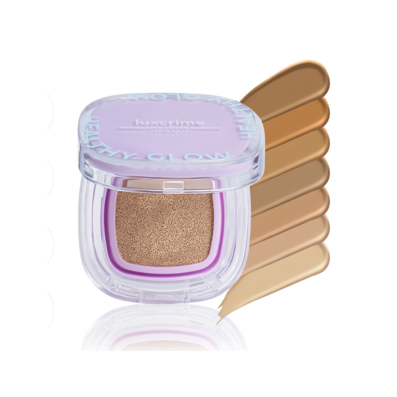 Luxcrime ｜ Perfecting Cover Cushion Healthy Glow SPF 35 PA +++ C01
