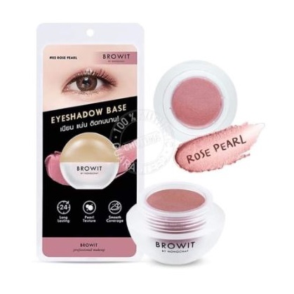  Browit by Nong Chat Eyeshadow Base - Rose Pearl
