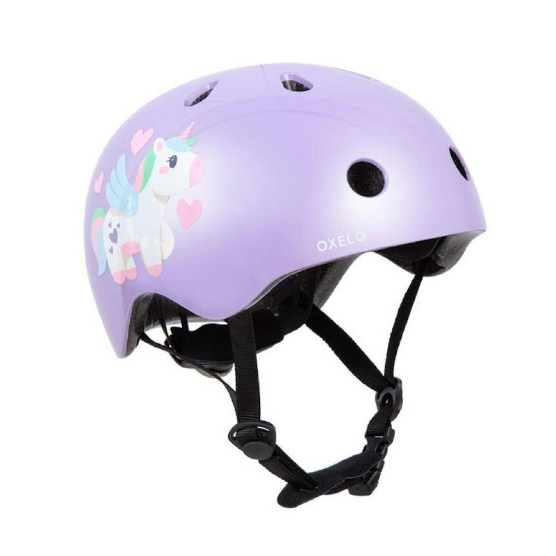 Decathlon Oxelo/Btwin Helm Anak RS Lite500 Unicorn 1