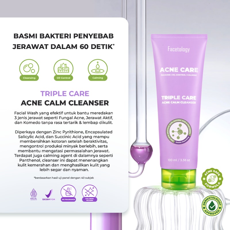 Triple Care Acne Calm Cleanser 3
